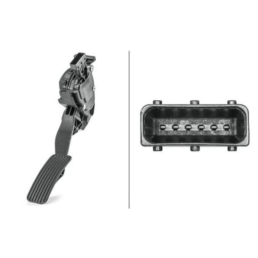 Hella Accelerator Pedal Position Sensor fits Opel Insignia A 2008-2017