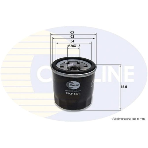 Comline Engine Oil Filter fits Asia Motors Rocsta Open Off-Road Vehicle