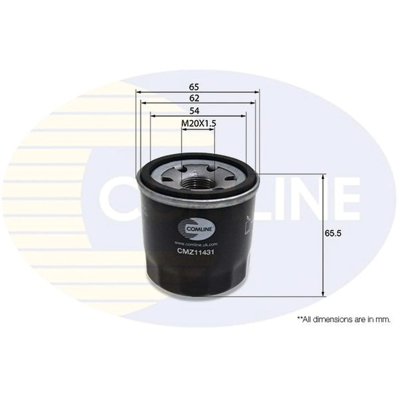 Comline Full Service Kit with Air, Oil, Fuel & Cabin Filter fits Subaru Forester