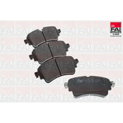 FAI Rear Brake Solid Discs & Pads fits Audi A7 2015-2018 1.8