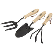 Draper Carbon Steel Hand Fork, Cultivator and Trowel with Hardwood Handles 83993 Draper  - Dynamic Drive