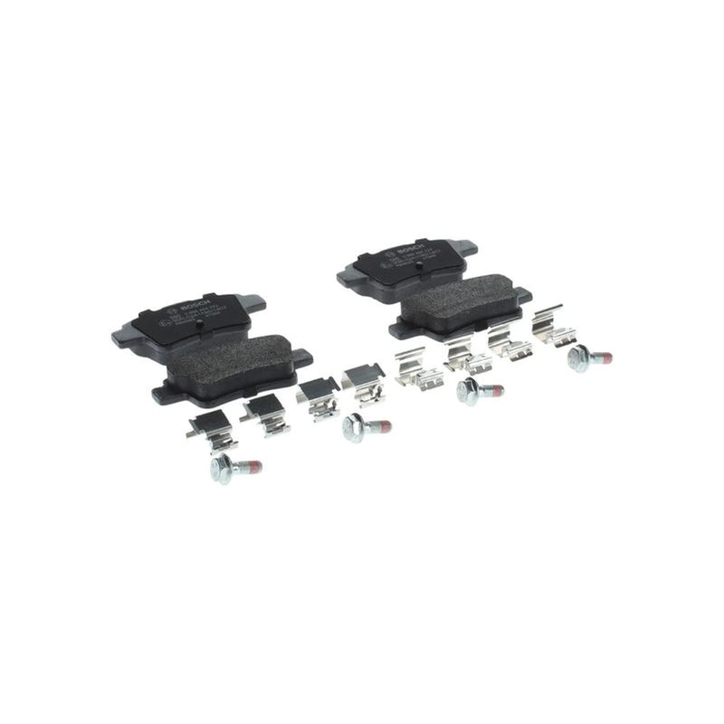 Bosch Front & Rear Pads fits Fiat Grande Punto 2005-2009 1.4 1.6 1.9