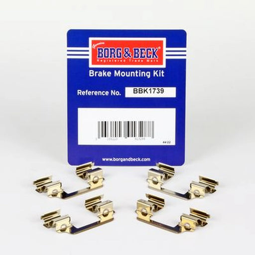 Borg & Beck Brake Pad Accessory Fitting Kit Rear BBK1739