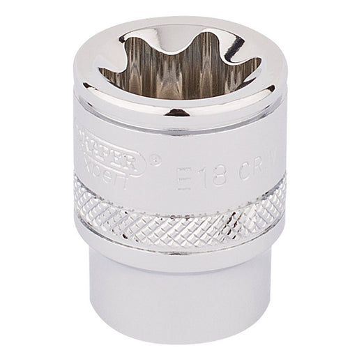 Draper TX-STAR Socket, 3/8" Sq. Dr., E18 34207 Draper - Dynamic Drive