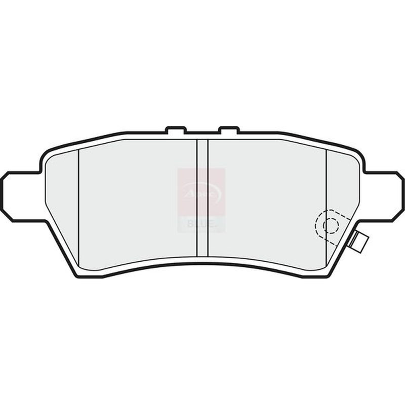 Apec Front & Rear Pads fits Nissan Pathfinder III 2005-2010 2.5 3.0 4.0