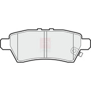 Apec Front & Rear Pads fits Nissan Pathfinder III 2005-2010 2.5 3.0 4.0