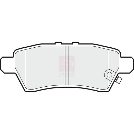 Apec Rear Brake Pad Set PD3634