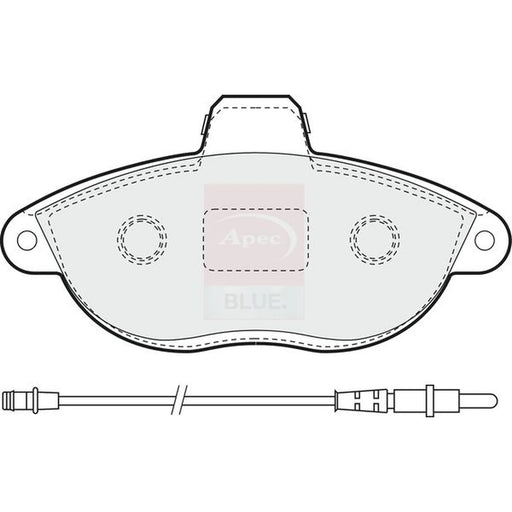 Apec Front Brake Pad Set PD3315