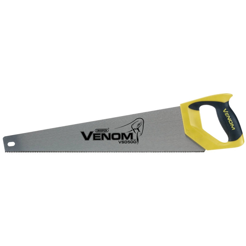 Draper Venom® Second Fix Double Ground Handsaw, , 11tpi/12ppi 500-550mm - image 1