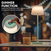 Dellonda Rechargeable Table Lamp for Home Office Restaurant RGB Colours Dellonda - Dynamic Drive