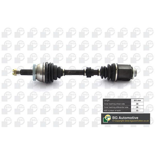 BGA CV Drive Shaft Driveshaft Front Right fits Hyundai Santa Fé II 2006-2012