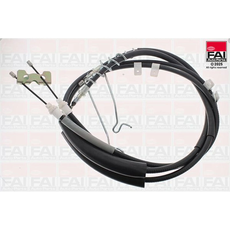 FAI Handbrake Cable Left Rear fits Ford Transit Connect 2002-2013 1.8