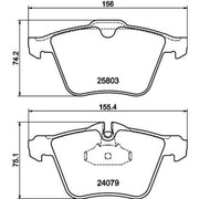 Mintex Front & Rear Brake Discs & Pads fits Jaguar F-Type 2012-2015 3.0 5.0