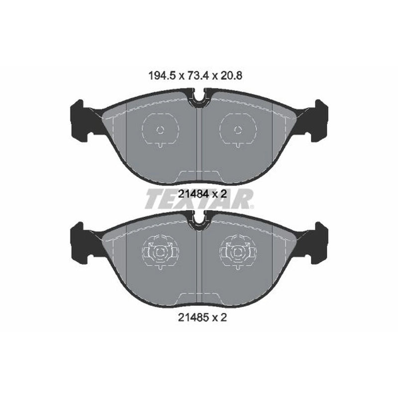 Textar Front Brake Pad Set 2148401