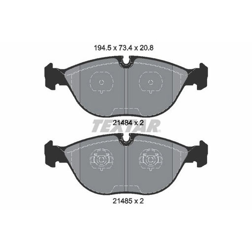 Textar Front Brake Pad Set 2148401
