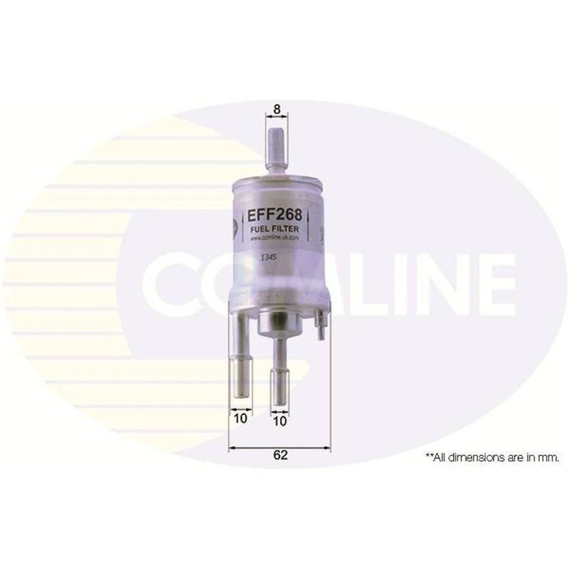 Comline Fuel Filter Element fits Seat Alhambra 2010-2022 1.4 1.8 2.0