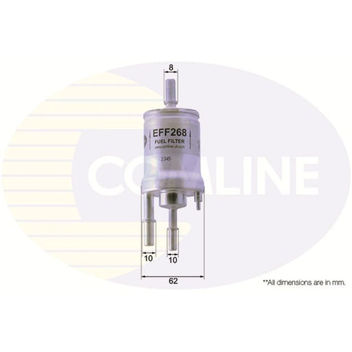 Comline Fuel Filter Element fits Seat Alhambra 2010-2022 1.4 1.8 2.0
