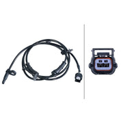 Hella ABS Wheel Speed Sensor Front Right 6PU 358 417-341