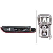 Hella Tail Light / Lamp PY21W Left fits Ford Focus II 2004-2012