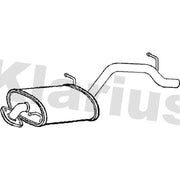 Klarius Box With Tail Pipe Rear fits Suzuki Ignis II 2003 on 1.3