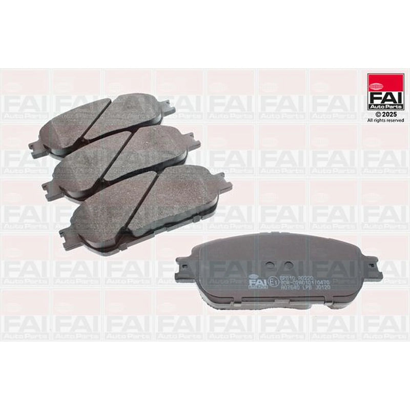 FAI Front & Rear Pads fits Toyota Camry 2001-2006 3.0