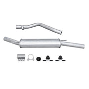 Hella End Silencer Rear fits VW Transporter Platform 1990-2003 1.9 2.0 2.4 2.5