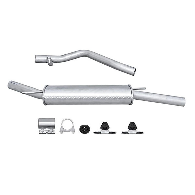 Hella End Silencer Rear fits VW Transporter Platform 1990-2003 1.9 2.0 2.4 2.5