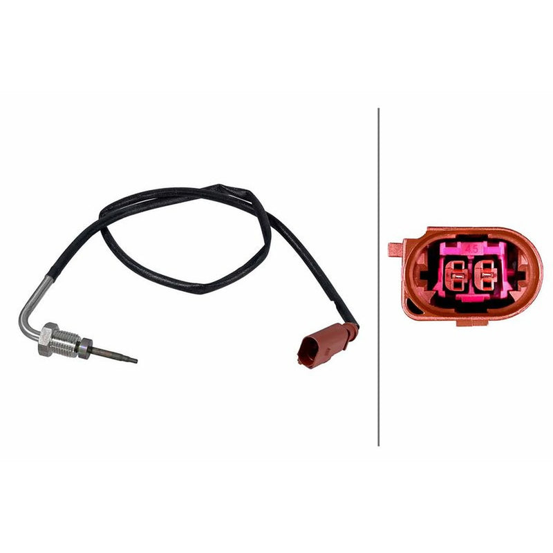 Hella Exhaust Gas Temperature Sensor before soot particulate filter fits Audi A3