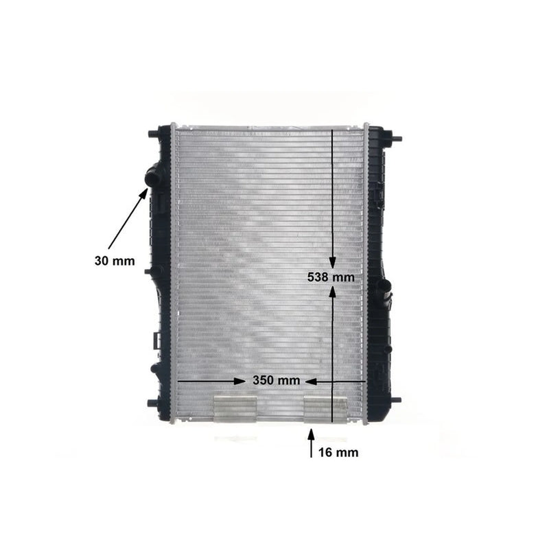 Mahle Engine Radiator fits Ford Fiesta VI 2008-2017 1.4