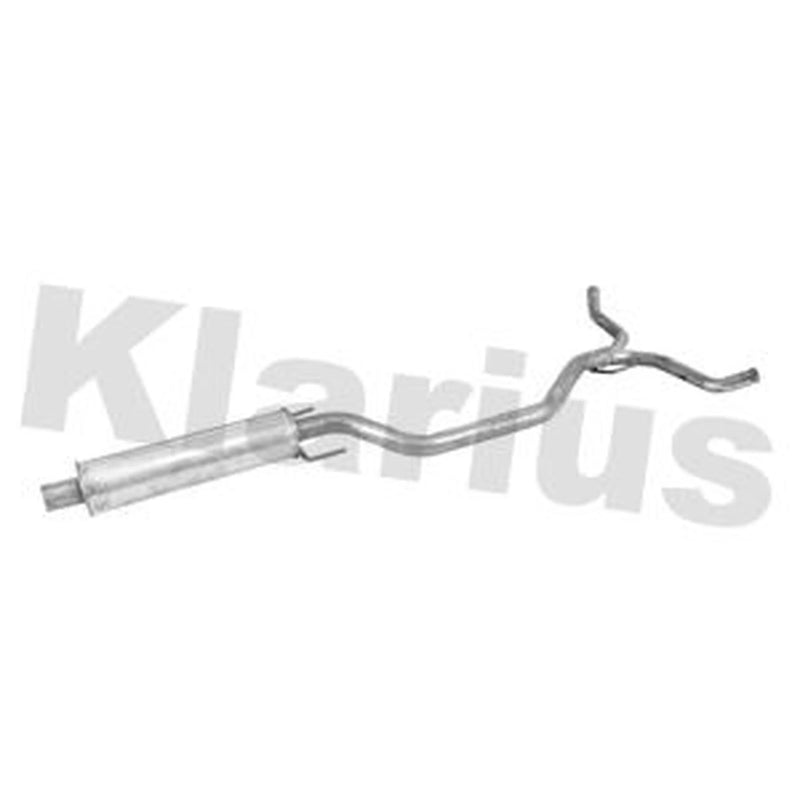 Klarius Box With Centre Pipe Centre fits Opel Vectra C 2002-2006 3.2