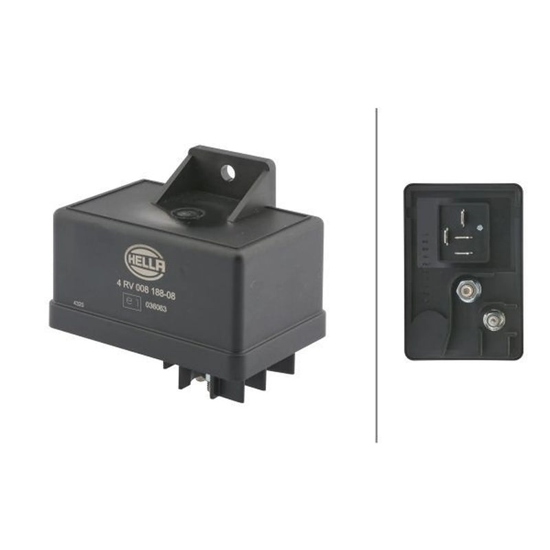 Hella Glow Plug Control Unit fits Citroën C25 Bus 1985-1994 2.5