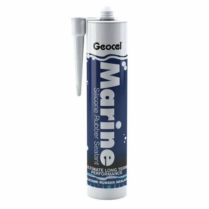 Geocel Dow Corning Marine Rubber Silicone Sealant 78g Clear Boat Caravan Yacht Geocel  - Dynamic Drive