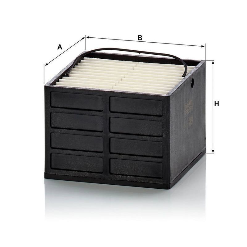 MANN-FILTER Full Service Kit with Air, Oil, Fuel & Cabin Filters fits Man Ül