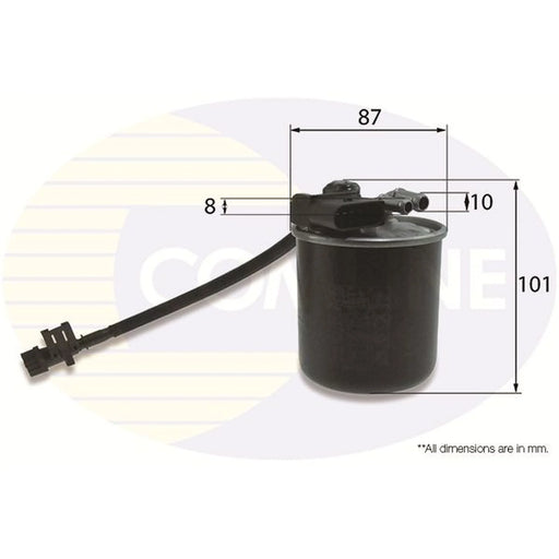 Comline Fuel Filter Element fits Mercedes-Benz C-Class 2008-2014