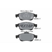 Textar Front Brake Pad Set 2224001
