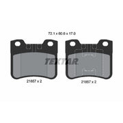 Textar Front Brake Pad Set 2185701