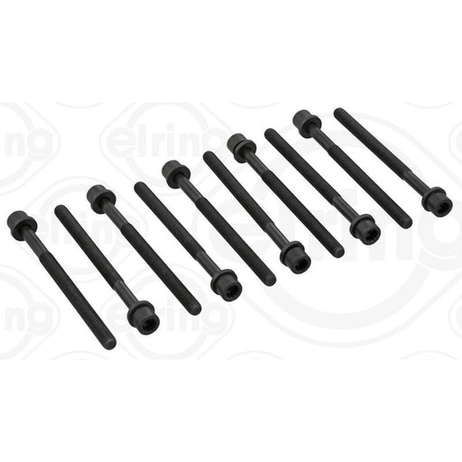 Elring Cylinder Head Bolt Set M9x1,5x129 fits Hyundai Accent IV 2010 on 1.4