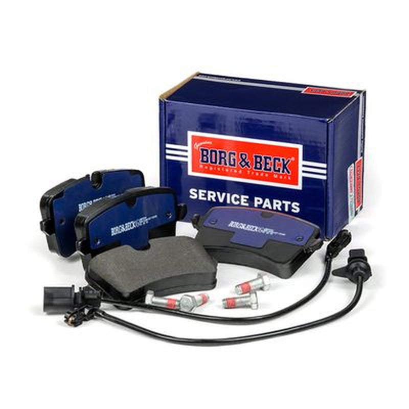 Borg & Beck Front & Rear Brake Discs & Pads fits Porsche Macan 2014-2018 3.0