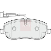 Apec Front & Rear Pads fits Fiat Croma 2005-2011 1.9 2.4