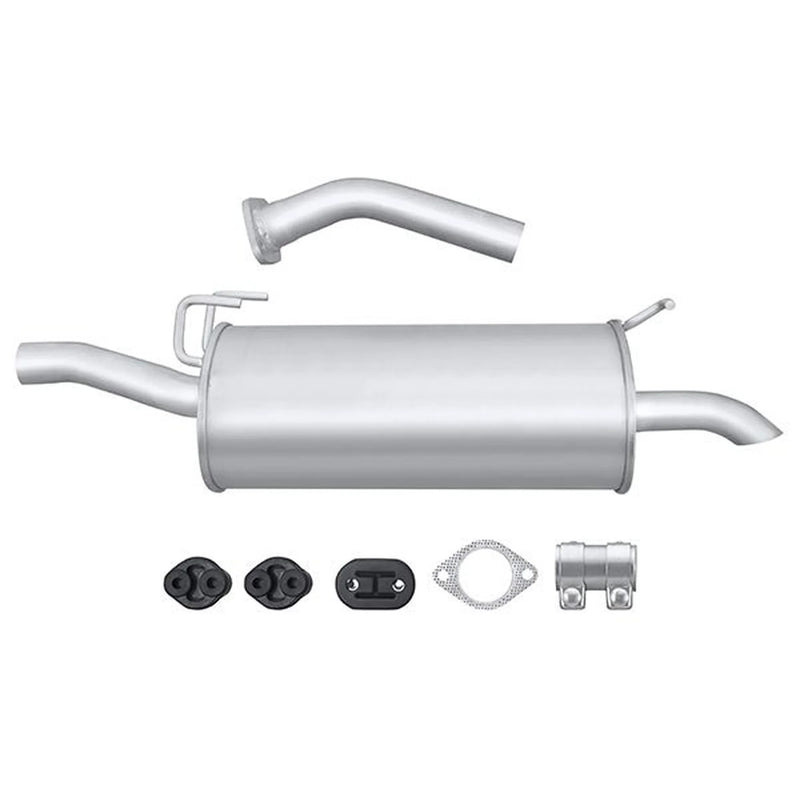 Hella End Silencer Rear fits Hyundai Accent II 1999-2006 1.3 1.5