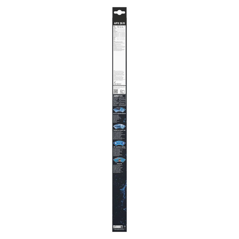 Bosch Aerotwin Wiper Blade 650mm — APX26R fits Alfa Romeo Stelvio 2016-2019