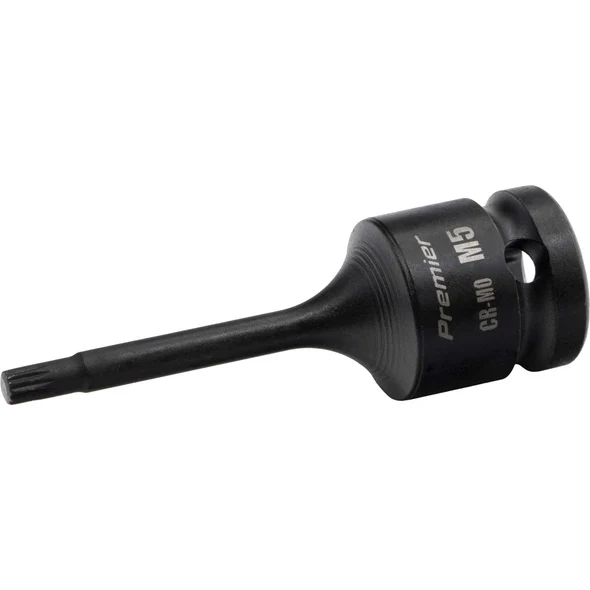 Sealey 1/2"Dr Impact Spline Socket Bit M5