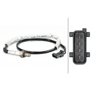 Hella O2 Lambda Oxygen Sensor after catalytic converter 6PA 358 103-201