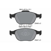 Textar Front Brake Pad Set 2344007