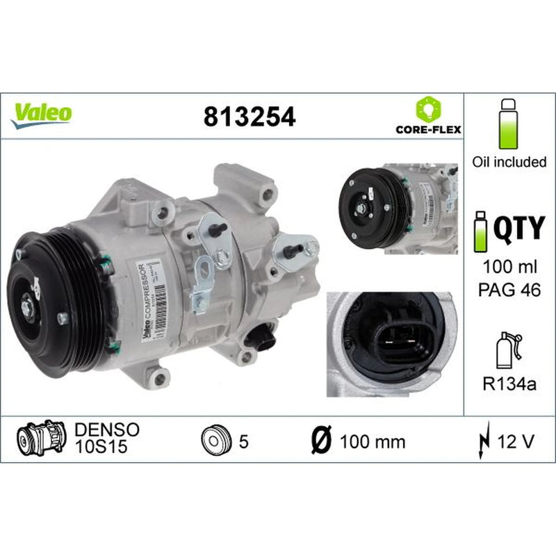 Valeo Air Conditioning Compressor 813254