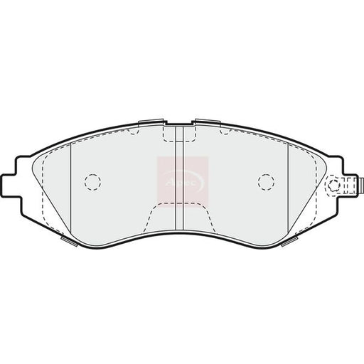 Apec Front Brake Pad Set PAD980