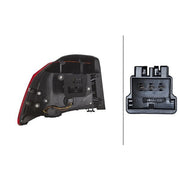 Hella Tail Light / Lamp WY21W Right fits VW Golf VI 2008-2013