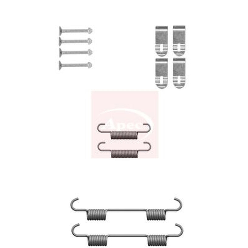 Apec Parking Brake Shoe Accessory Kit Rear fits Kia Sportage IV 2015-2022