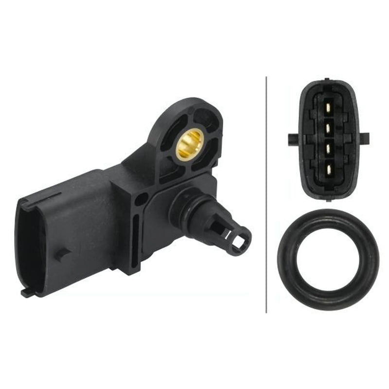 Hella MAP Sensor (Manifold Air Pressure) fits Renault Grand Scénic II 2004-2008