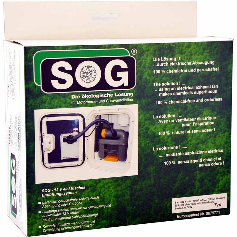 SOG Kit Type H for C220 Through Roof - SOG Kit Type H for C220 Toilets (Through SOG - Dynamic Drive